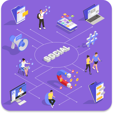 Social listening illustration